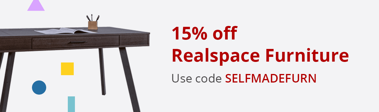 15% off Realspace Furniture