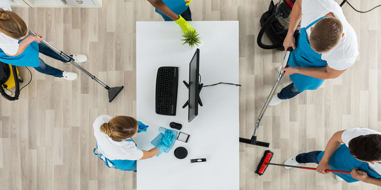 Top-to-Bottom Cleaning List for Your Workspace