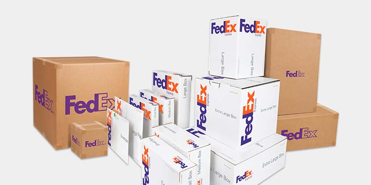 fedex canada free boxes