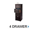 4 Drawer File Cabinets