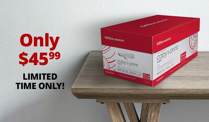 officedepot.com - Office Depot Brand Print and Copy Paper 10 rm