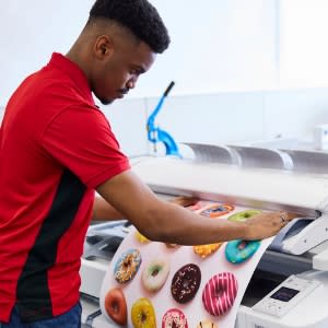 $125 purchase of Print Services