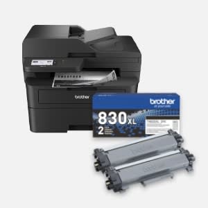 when you buy Brother Printer (Sku: 3595136) &amp; Toner (Sku: 9390598). Limit 2.