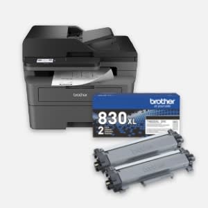 when you buy Brother Printer (Sku: 5189620) &amp; Toner (Sku: 9390598). Limit 2.