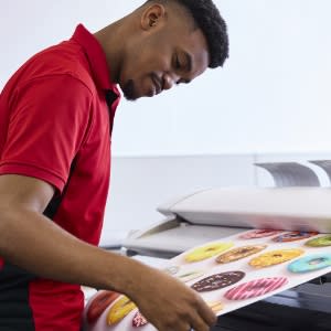 $225 purchase of Print Services
