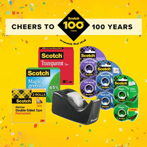 when you spend $25 on Scotch Brand products