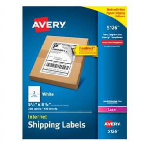 select Avery Shipping Labels. Mix or match or equal or lesser value.
