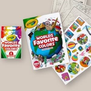 Crayola World's Favorite Products. Mix or match of equal or lesser value.