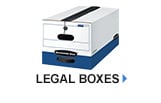 Office Depot Brand Portable File Box 10 1116 H x 14 1116 W x 10 38 D  ClearNavy - Office Depot