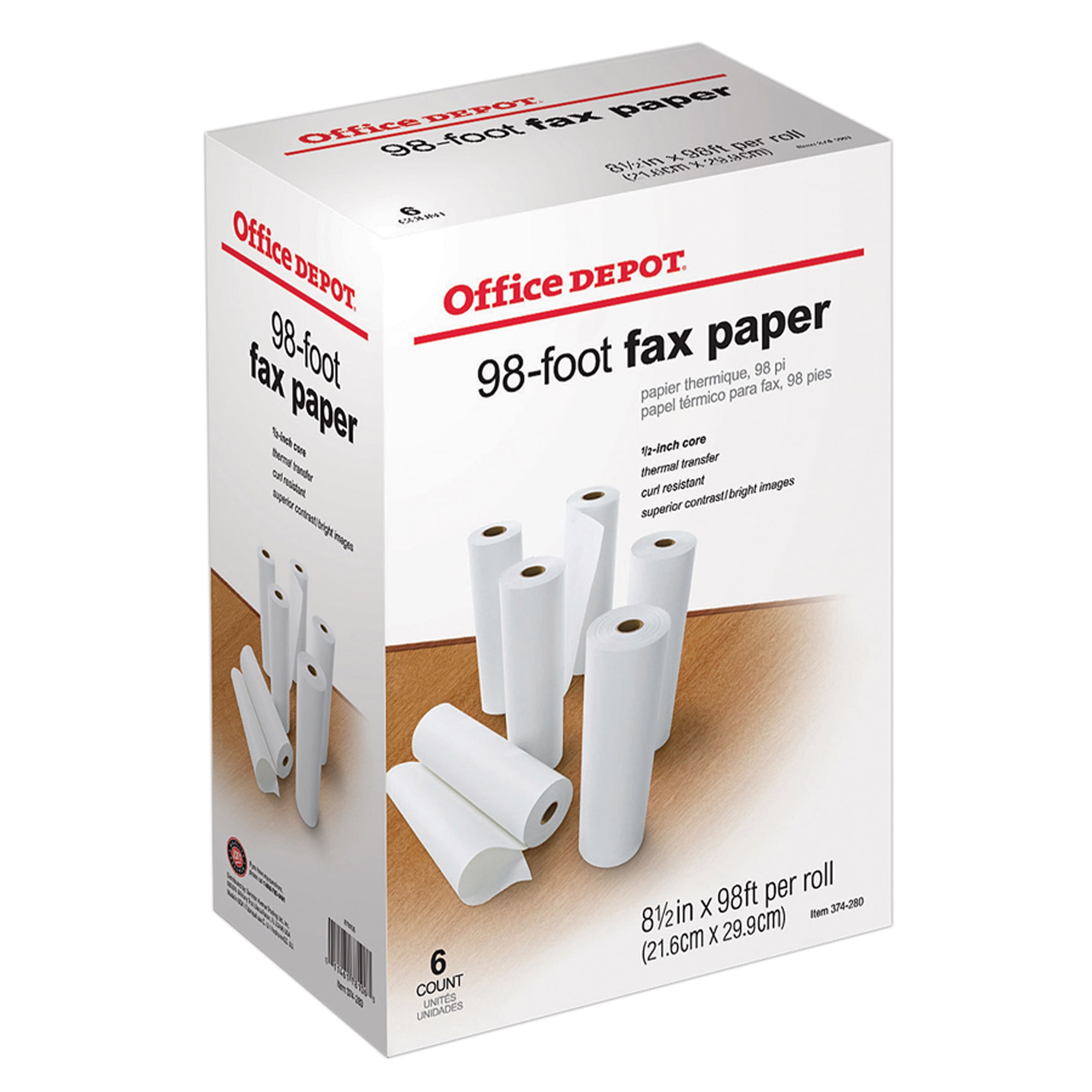 PRINTER PAPER (BOX OF 5 ROLLS) P129359008