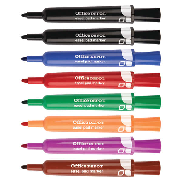 Overhead And Flip Chart Markers - Office Depot