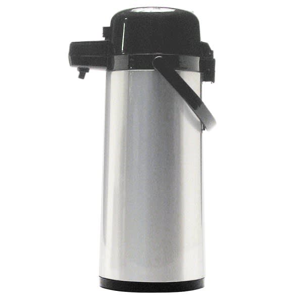 64 Oz (1.9 Liter) Airpot Coffee Dispenser with Easy Push Button