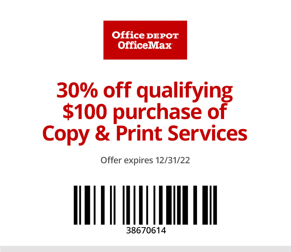 Document Printing | Office Depot