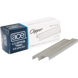 Case 20 boxes Ace 70001 Clipper Staples 1/4" for Ace 0702 