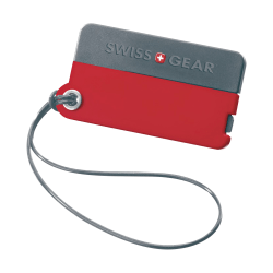 Swiss Gear Luggage Tags Set of 2 Red Office Depot