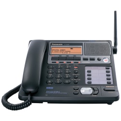 Panasonic KX TG4500B 4 Line 5.8GHz FHDSS Expandable CordedCordless