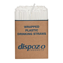 D&W Dispoz-o Straws - 7.8 D&W Dispoz-o Straws - 7.8