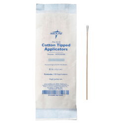 medline sterile cotton tipped applicators