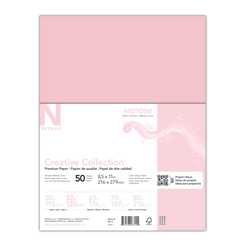 Neenah Creative Collection Midtone Specialty Inkjet Paper Pink 