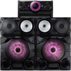 Samsung MX HS7000 Mini Hi Fi System 2300 W RMS Black CD Player 1