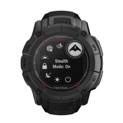 Garmin Instinct 2X Tactical Edition Solar Smart Watch Black