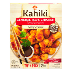 Kahiki General Tsos Chicken Crispy Tempura 57.6 Oz Box Of 2 Bags