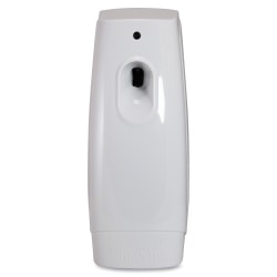 TimeMist Classic Metered Aerosol Dispenser - 0.25 Hour Medium - 30 Day Refill Life - 6000 ft Coverage - 2 x AA Battery - 6 / Carton - White