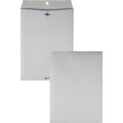 Quality Park 9 x 12 Envelopes Clasp Closure Gray Box Of 100
