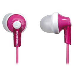 Panasonic RP HJE120 P Earphone Office Depot