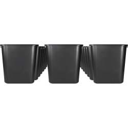 Sparco Rectangular Wastebasket - 7 gal Capacity - Rectangular - 15 Sparco Rectangular Wastebasket - 7 gal Capacity - Rectangular - 15