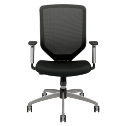 HON Boda High Back Mesh Task Chair Black Office Depot
