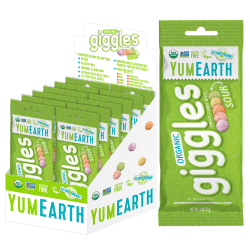 YumEarth Organic Sour Giggles 2.0 Oz Box Of 12 Packs YumEarth Organic Sour Giggles 2.0 Oz Box Of 12 Packs