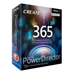 Cyberlink Power Director 365 For 1 Device 1 Year Subscription