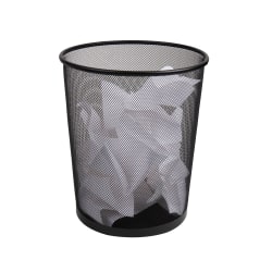 Good Rectangular modern metal trash can wastepaper basket, trash can