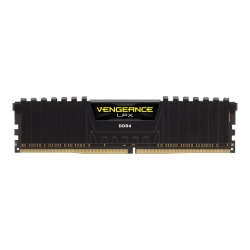 Corsair Vengeance LPX 8GB DDR4 SDRAM Memory Module Kit 8 GB 2 x 4GB DDR4  2400PC4 19200 DDR4 SDRAM 2400 MHz CL14 1.20 V Unbuffered 288 pin DIMM -  Office Depot