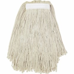 Genuine Joe Clamp-style Cotton Mophead - Cotton - Natural - 1Each Genuine Joe Clamp-style Cotton Mophead - Cotton - Natural - 1Each