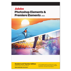 Adobe Photoshop Elements 2025 Premiere Elements 2025 Student