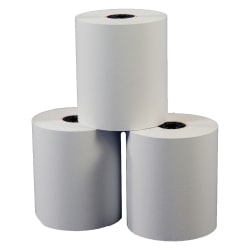 Universal 35711 Single-Ply Thermal Paper Rolls White Pack of 10 1 3/4 x 230 ft 