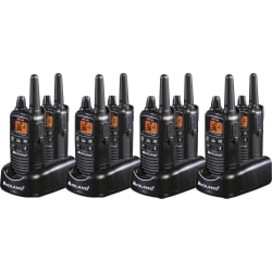 Midland Business Radio Bundle - 36 Radio Channels - 22 FRS - Silent Operation, Hands-free - AAA - Nickel Metal Hydride (NiMH) - Black - 8 / Carton Midland Business Radio Bundle - 36 Radio Channels - 22 FRS - Silent Operation, Hands-free - AAA - Nickel Metal Hydride (NiMH) - Black - 8 / Carton