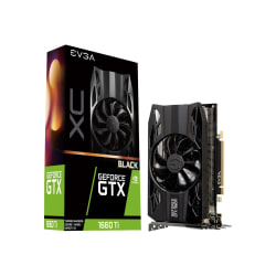 EVGA GeForce GTX 1660 Ti XC Black GAMING Graphics card GF GTX 1660 Ti 6 GB  GDDR6 PCIe 3.0 x16 DVI HDMI DisplayPort - Office Depot