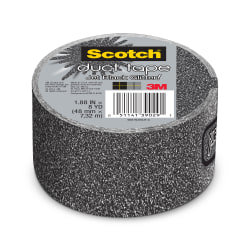 Scotch Expressions Glitter Duct Tape 1.88 x 8 Yd. Black