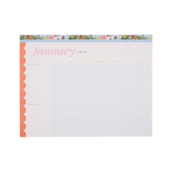2026 Happy Planner 12 Month Desk Calendar 22 x 17 Color Beat