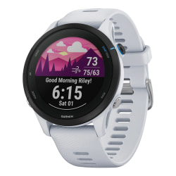 Garmin Forerunner 255 Music Running Smartwatch Whitestone