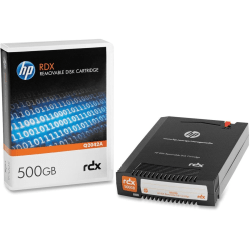 外付けハードディスク・ドライブ HP RDX 500GB Removable Disk Cartridge HPE 500 GB Hard Drive Cartridge 2.5 Internal 5400rpm 1 Year