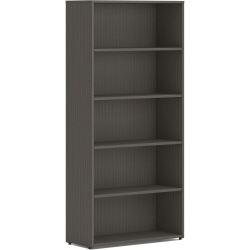 Hon Mod 65 H 5 Shelf Bookcase Slate, Hon Laminate Bookcase Hutchinson