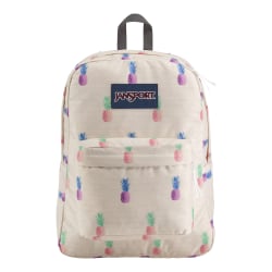 JanSport Superbreak Laptop Backpack PineApple Punch Office Depot