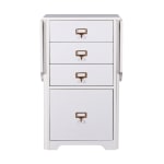 Fold-Out Organizer and Craft Desk - White - SEI Furniture HO9669