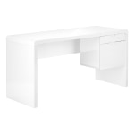 Monarch Specialties 60 in. Computer Desk, White