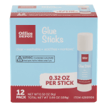 Stic Permanent Glue Stick, 0.74 oz, Dries Clear - BOSS Office and Computer  Products