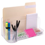 Innovative Storage Designs 3 Tier File Organizer Clear - Office Depot